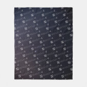 Capricorn Zodiac-Sternzeichen Sternbild Sternzeich Fleecedecke (Vorderseite)