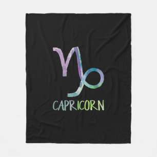 Capricorn Zodiac Symbol Astrologie Sea Goat Gesche Fleecedecke