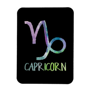 Capricorn Zodiac Symbol Astrologie Sea Goat Gesche Magnet