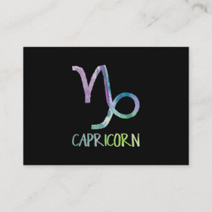 Capricorn Zodiac Symbol Astrologie Sea Goat Gesche Visitenkarte