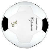 Capricorn Zodiac Symbol Element von K Yoncich Fußball (Gedreht)