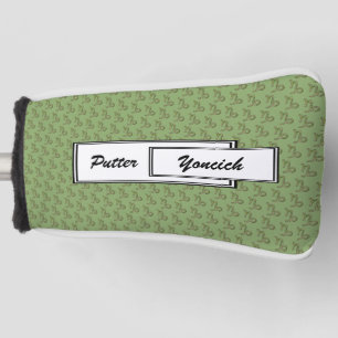 Capricorn Zodiac Symbol Element von K Yoncich Golf Headcover