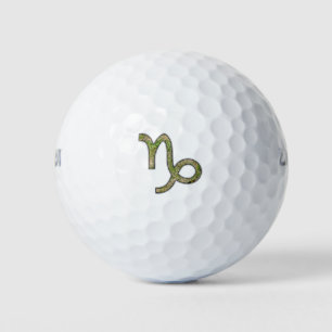 Capricorn Zodiac Symbol Element von K Yoncich Golfball