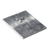 Capricorn Zodiac Symbol Industrial Style Notizblock (angewinkelt)
