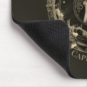 Capricorn Zodiac Symbol Sea Goat Celestis Fantasy Mousepad (Ecke)