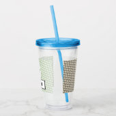 Capricorn Zodiac Symbol Standard von K Yoncich Acryltrinkbecher (Links)