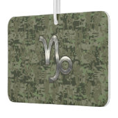 Capricorn Zodiac Symbol Woodland Camouflage Autolufterfrischer (Links)