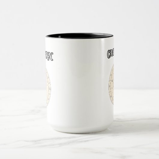 capricorn zodiac tasse (Zentrum)