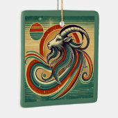 Capricorn Zodiac Weihnachtsschmuck (Rechts)