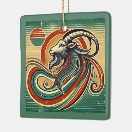 Capricorn Zodiac Weihnachtsschmuck (Links)