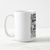 Capricorn Zodiac Word Cloud Inspiration Kaffeetasse (Links)