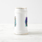Capricorn-Zodiac-Zeichen Bierglas (Mittel)