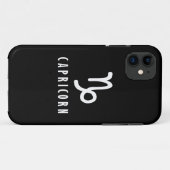 Capricorn-Zodiac-Zeichen Case-Mate iPhone Hülle (Rückseite (Horizontal))