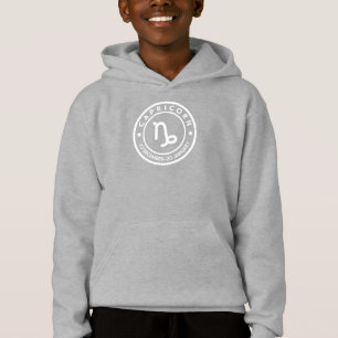 Capricorn-Zodiac-Zeichen Hoodie
