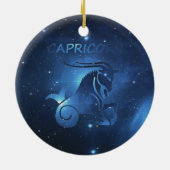 Capricorn-Zodiac-Zeichen Keramik Ornament (Hinten)