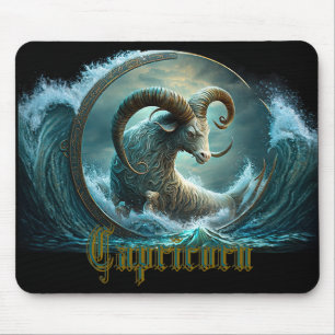 Capricorn-Zodiac-Zeichen Mousepad