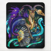 Capricorn-Zodiac-Zeichen Mousepad (Vorne)