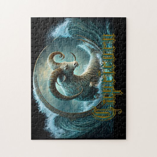 Capricorn-Zodiac-Zeichen Puzzle (Vertikal)