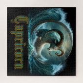 Capricorn-Zodiac-Zeichen Puzzle (Horizontal)