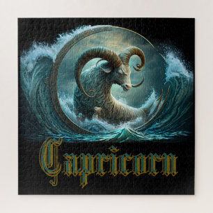 Capricorn-Zodiac-Zeichen Puzzle