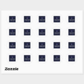 Capricorn-Zodiac-Zeichen Runder Aufkleber (Blatt)