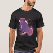 Capricorn-Zodiac-Zeichen T-Shirt (Vorderseite)