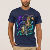 Capricorn-Zodiac-Zeichen T-Shirt (Vorderseite)