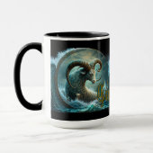 Capricorn-Zodiac-Zeichen Tasse (Links)