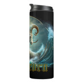 Capricorn-Zodiac-Zeichen Thermosbecher (Nach rechts gedreht)
