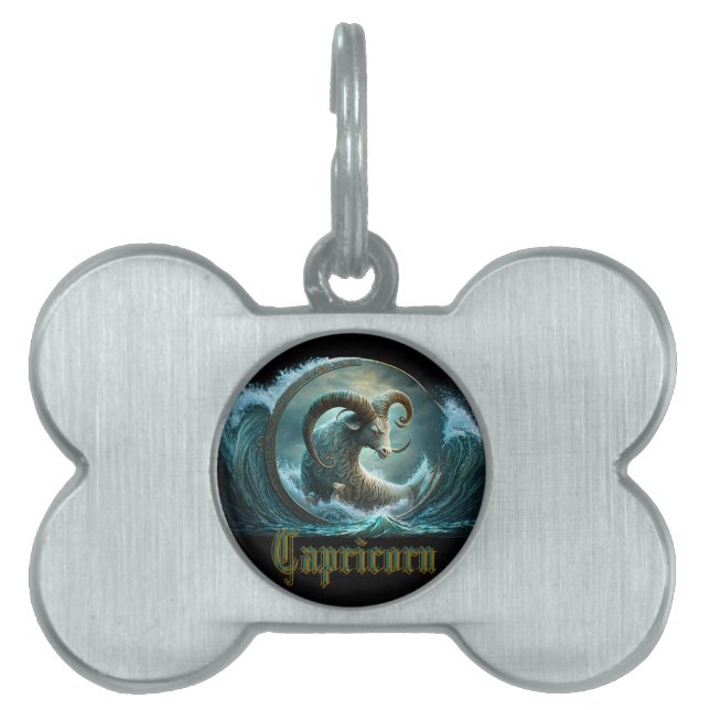 Capricorn-Zodiac-Zeichen Tiermarke (Vorderseite)
