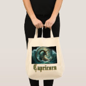 Capricorn-Zodiac-Zeichen Tragetasche (Vorderseite (Produkt))