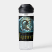 Capricorn-Zodiac-Zeichen Trinkflasche (Rückseite)