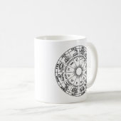 Capricorn, Zodiaka-Zeichen Kaffeetasse (VorderseiteRechts)