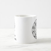 Capricorn, Zodiaka-Zeichen Kaffeetasse (Mittel)