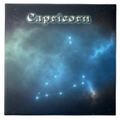 Capricornkonstellation Fliese (Vorderseite)