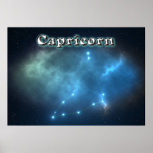 Capricornkonstellation Poster