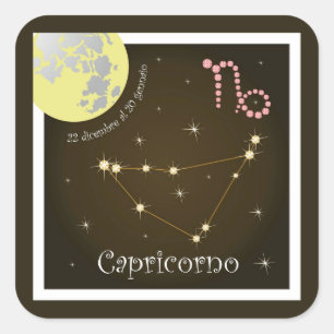 Capricorno 22 dicembre al 20 gennaio Aufkleber