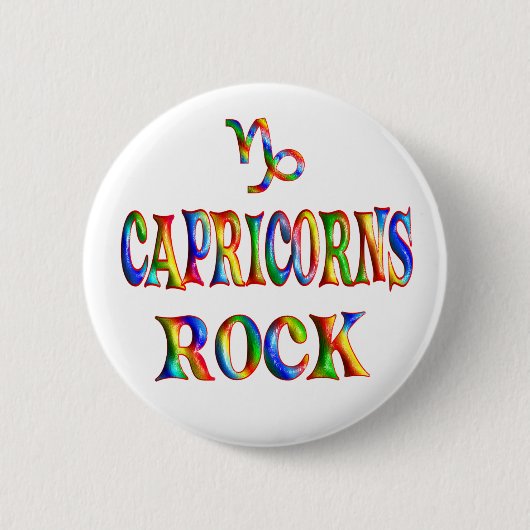 Capricorns Felsen Button (Vorderseite)