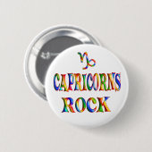 Capricorns Felsen Button (Vorne & Hinten)