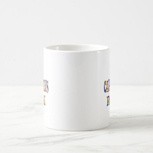 Capricorns Felsen Kaffeetasse (Mittel)