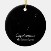 Capricornus Constellation Keramik Ornament (Vorne)