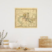 Capricornus und Aquarius Poster (Küche)