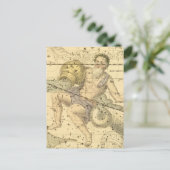 Capricornus und Aquarius Postkarte (Stehend Vorderseite)