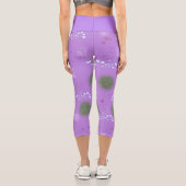 Capris Green Puffs auf Lila (Rückseite)