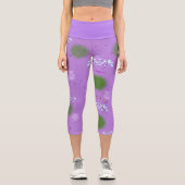 Capris Green Puffs auf Lila (Vorderseite)