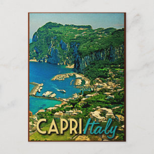 Capris Italien Vintage Reise Postkarte