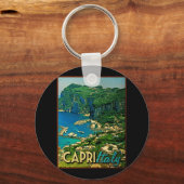 Capris Italy Vintage Travel Schlüsselanhänger (Vorderseite)