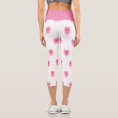 Capris-Leggings mit Pink-Baby Capri Leggings (Rückseite)