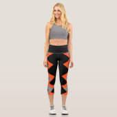 Capris-Leggings mit Zickzackmuster Capri Leggings (Vorderseite)