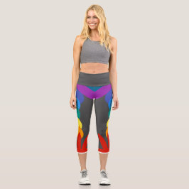 Capris-Leggings-Outfit für erwachsene Frauen Capri Leggings